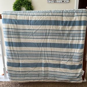 Ralph lauren striped comforter